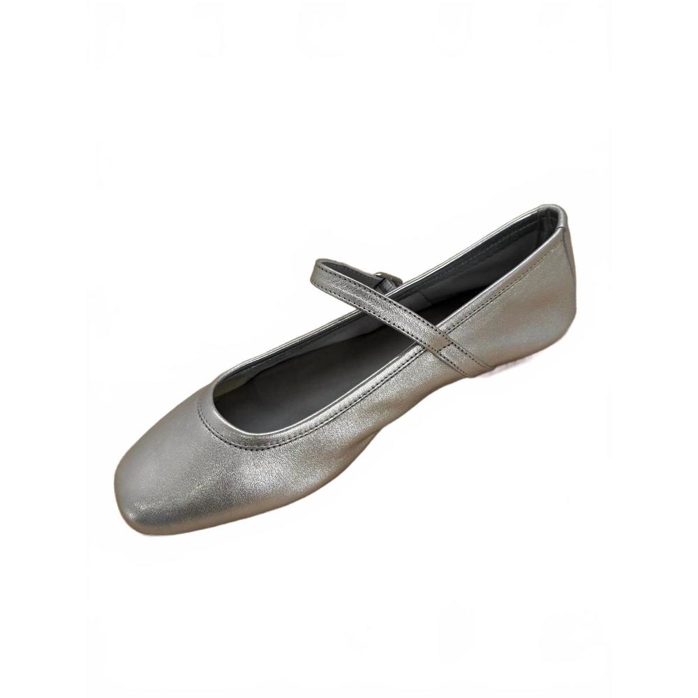 NEW REQINS women's honor sandal in metallic cc silver babies - Picture 3 of 3